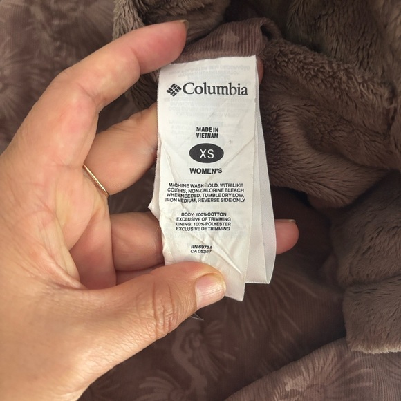 Columbia Brown Patterned Vest - Picture 7 of 7